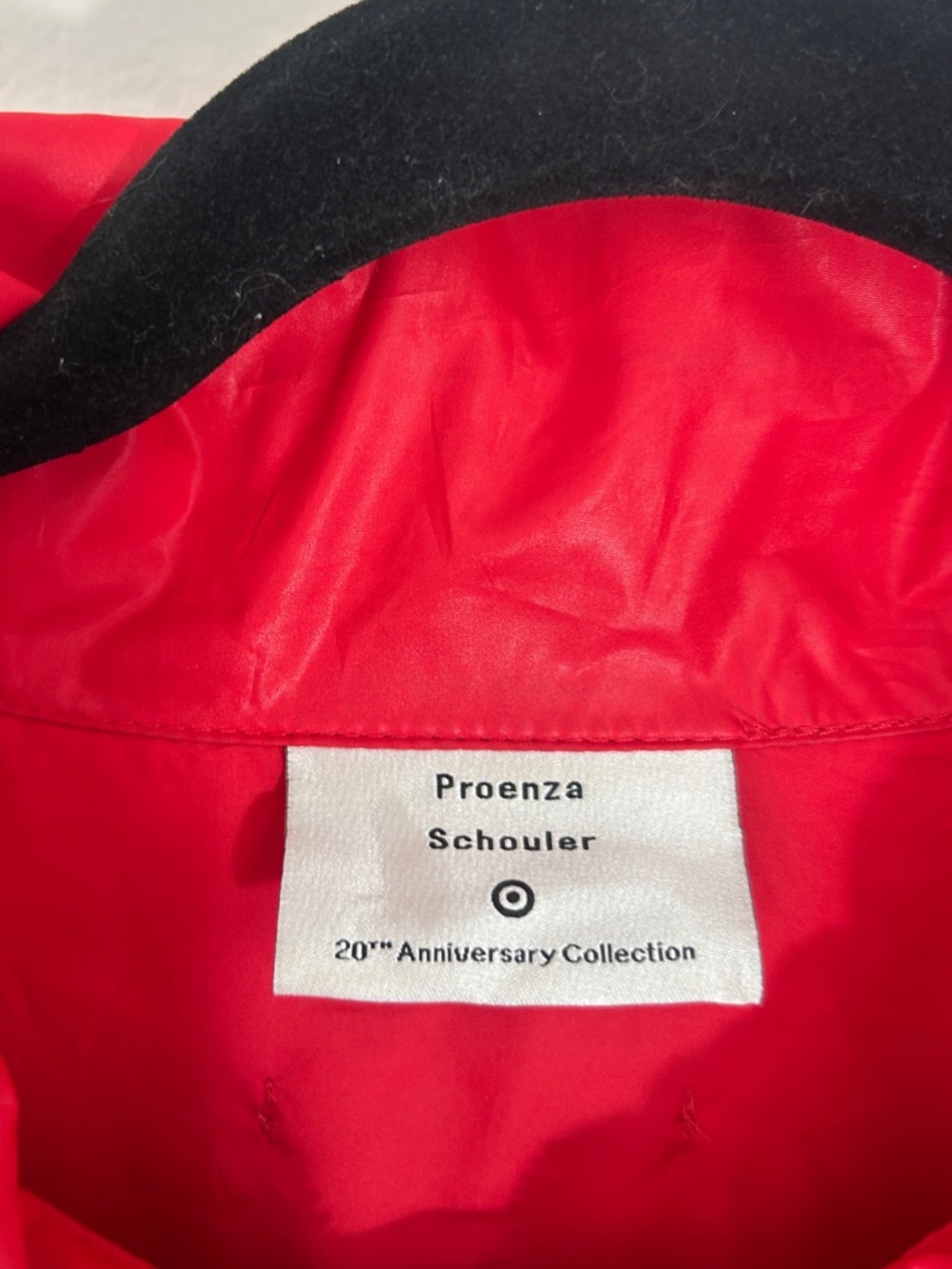 Proenza Schouler Target Red Windbreaker Bomber Jacket size Medium/Large - Picture 4 of 8